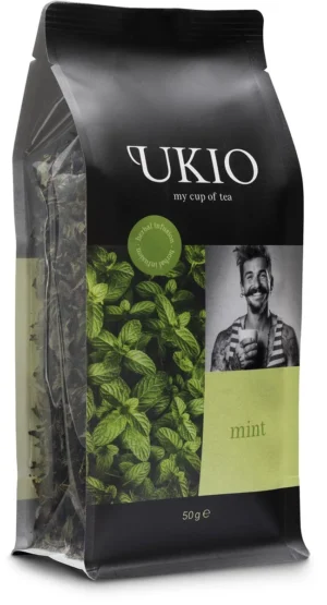 Pak Ukio infusie Munt met 50 gram losse kruiden