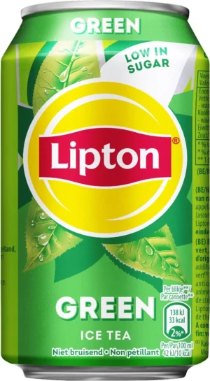 Lipton Ice Tea Green, blik van 33 cl, pak van 24 stuks — drank en eetwaren