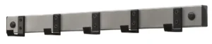 V-part wandgarderobe, 5 haken — kapstokken en parapluhouders