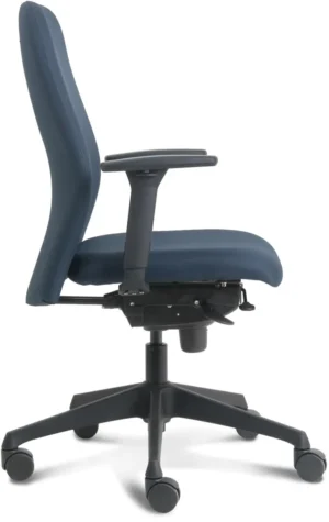 Euroseats bureaustoel Vigo, blauw — detail 2