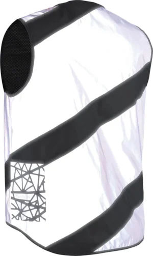 Wowow Roadie Jacket FR fluohesje, grijs, XXL (volwassen) — detail 2