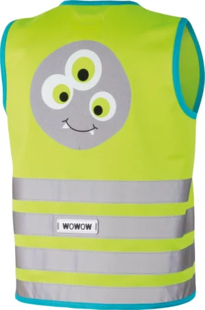 Wowow Crazy Monster Jacket fluohesje, groen, M (kind) — detail 2