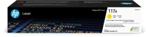 HP toner 117A, 700 pagina's, OEM W2072A, geel