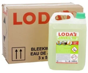 Loda Javel 10° bleekwater, groen, bidon van 5 l — detail 2